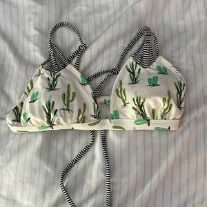 CACTUS BATHING SUIT TOP